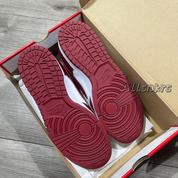 Nike Dunk Low Retro Men's 12.5 Team Red - Picture 10 of 11